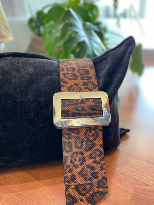 Animal Print Belt