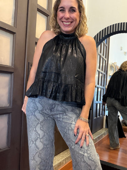 Josefa Black Top