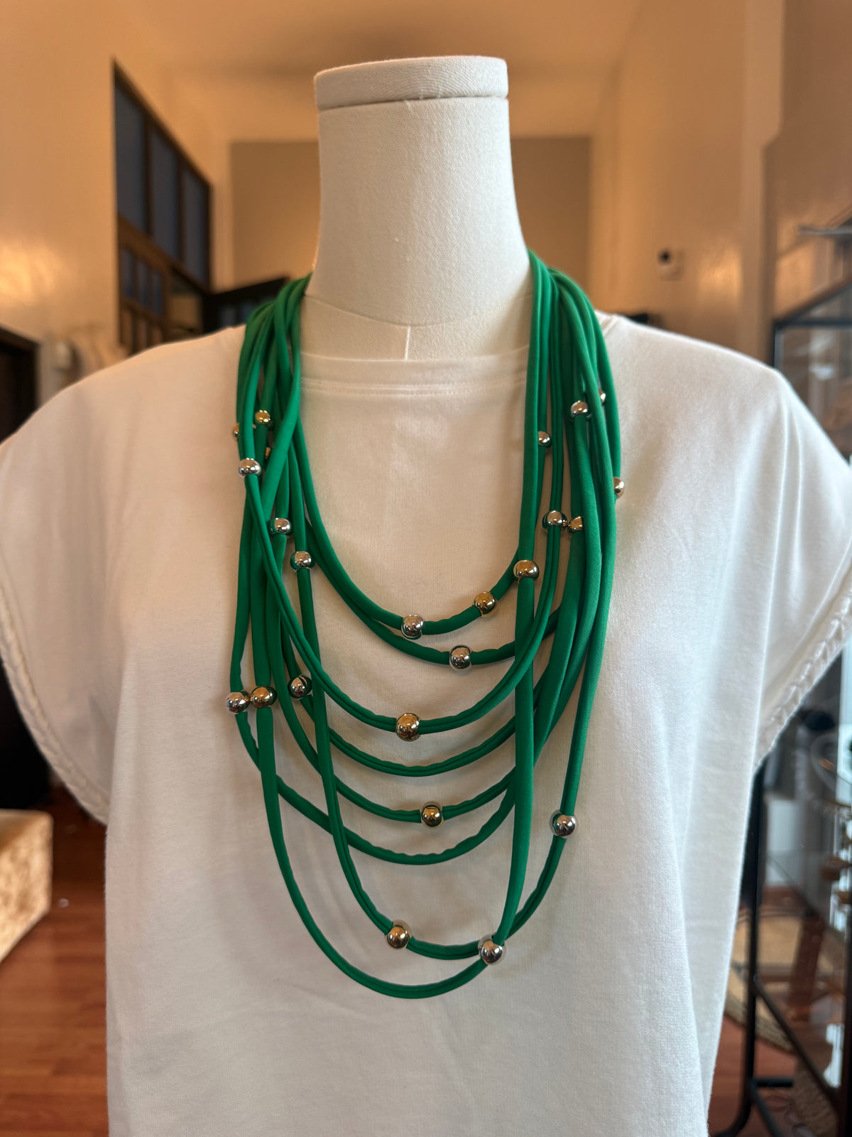 Flecos: 8 vueltas beaded