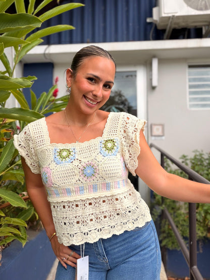 Sweet Crochet Top