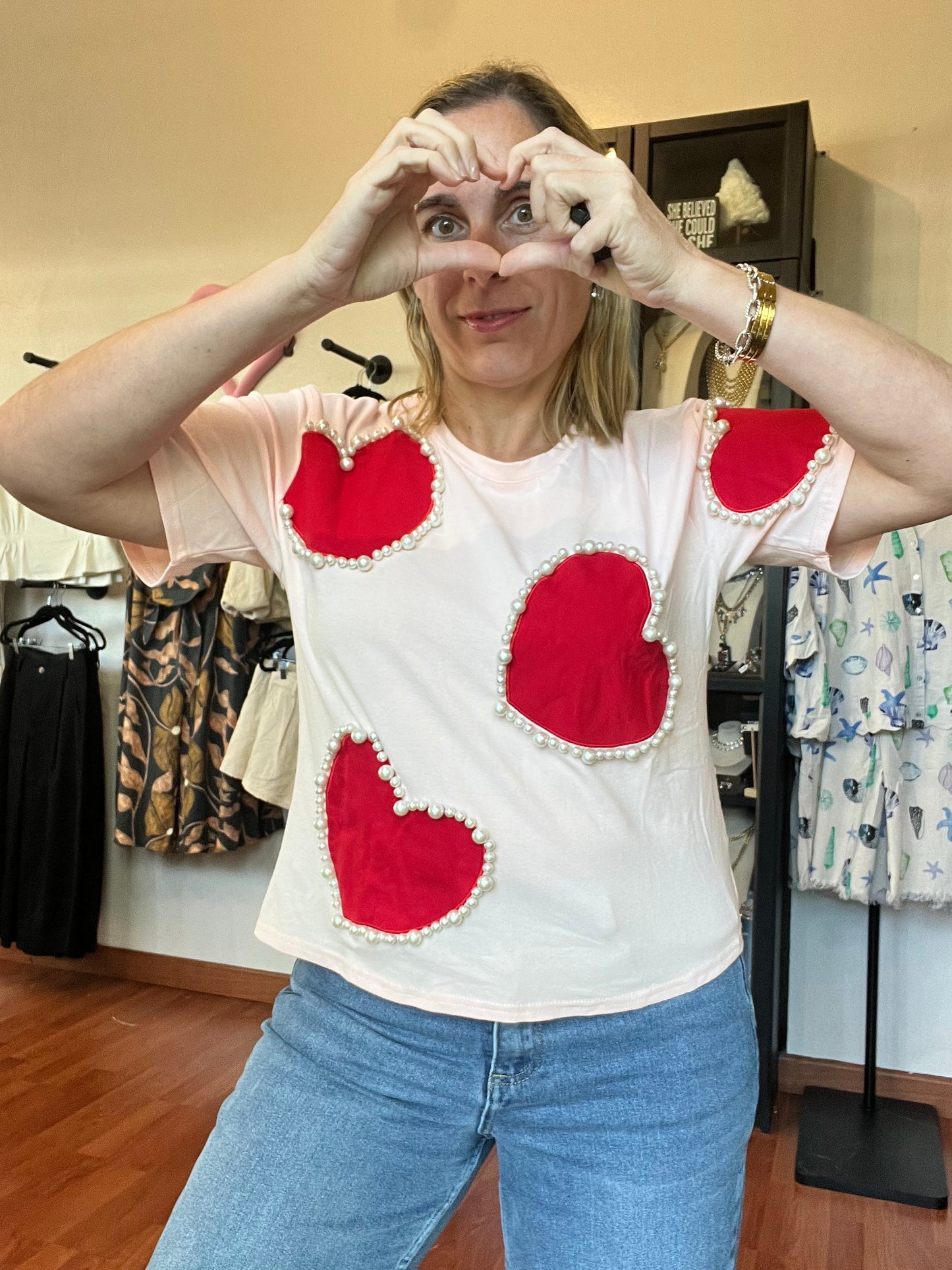 Heart tshirt