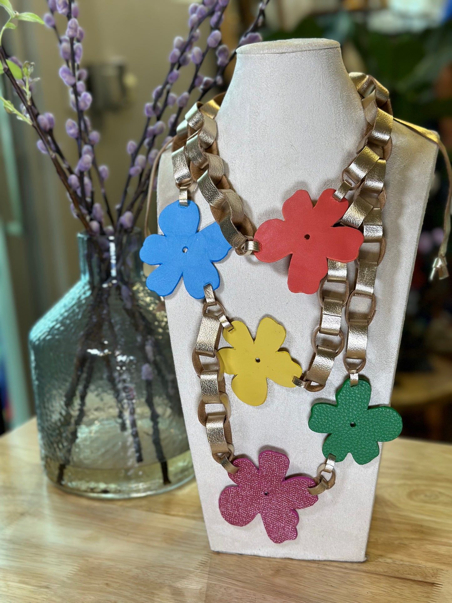 Flowers necklace