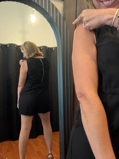 Nina Black Romper