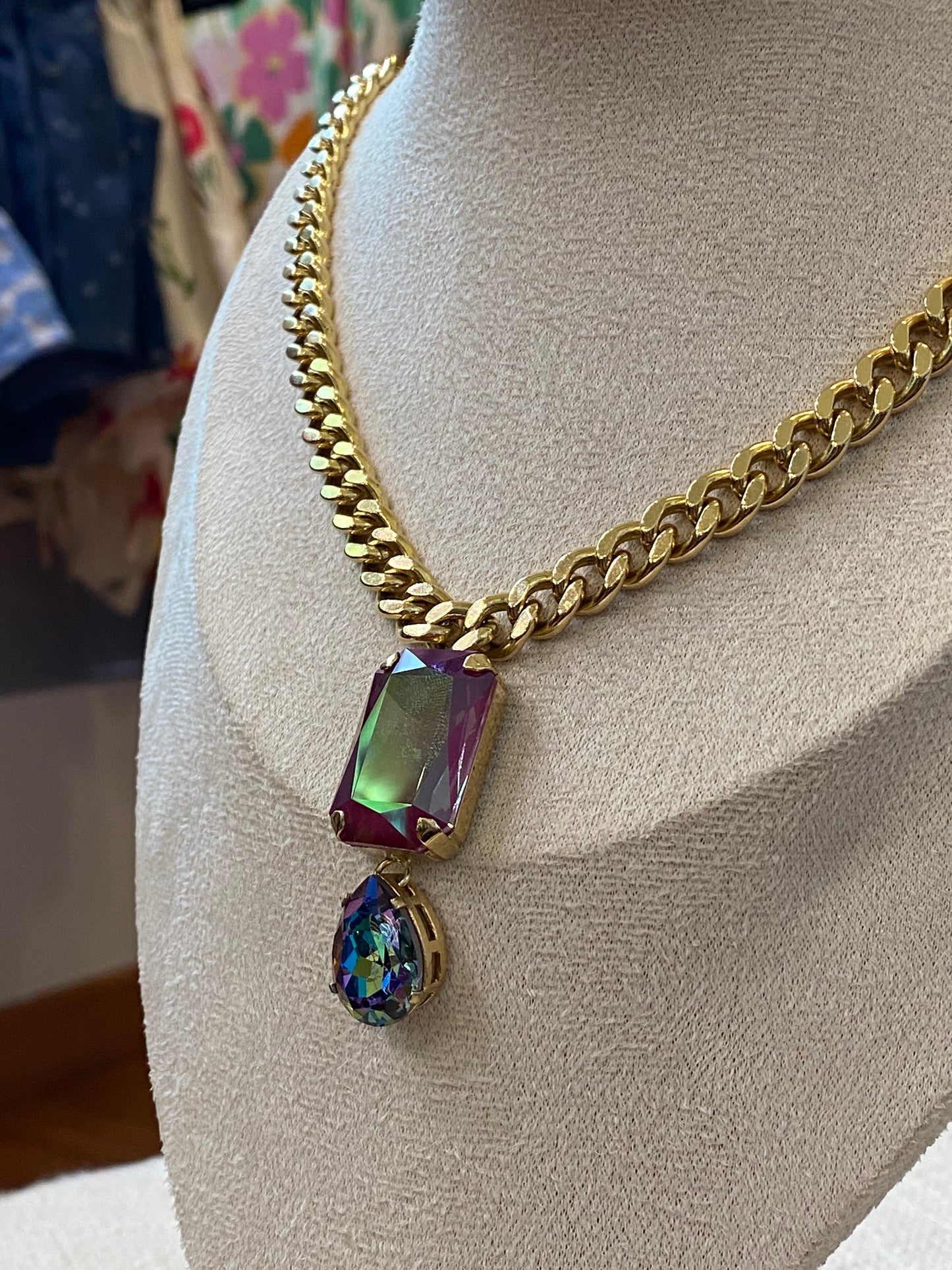 TOVA Juno Purple Necklace
