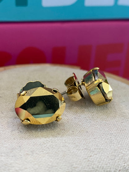 TOVA Iza Studs in Aurum