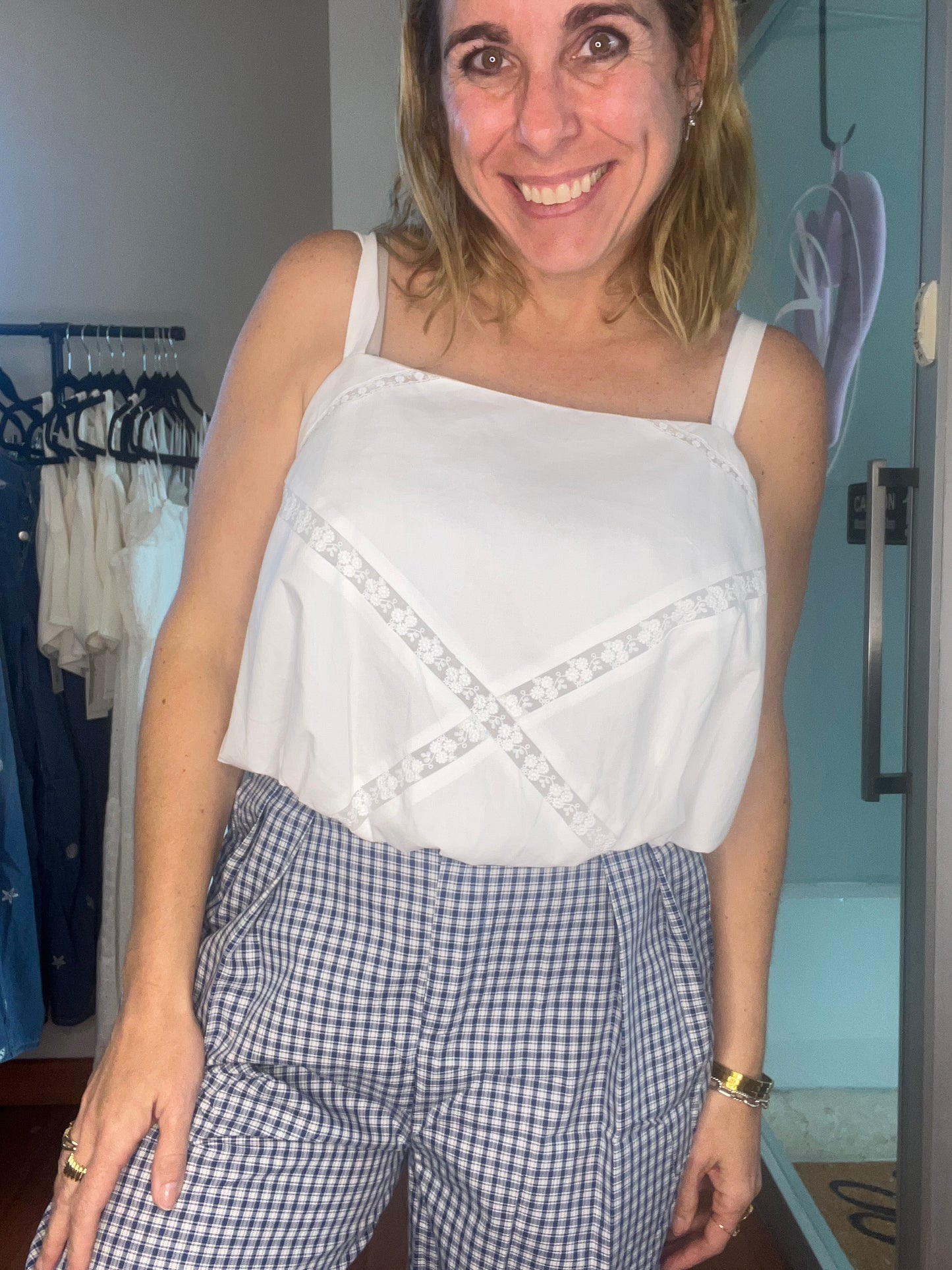 Bubble beauty white top