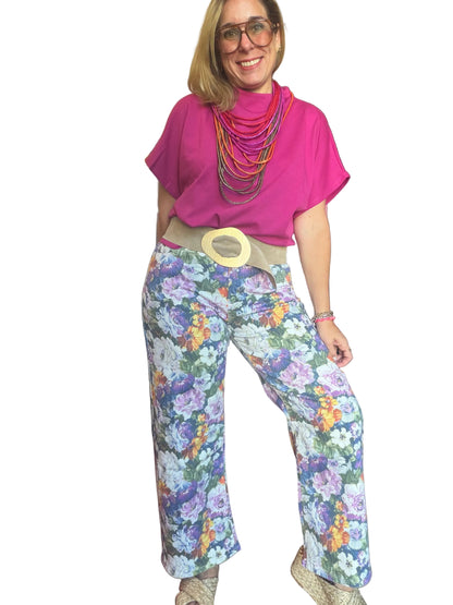 Plum Batwing Sleeve Top