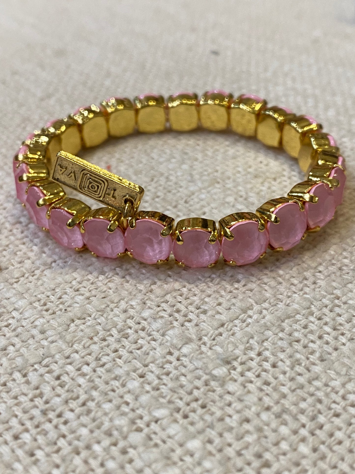 TOVA Oakland Stretch Bracelet Petal Pink