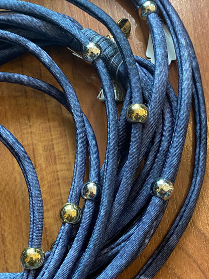 Flecos Demin Beaded 8 vueltas
