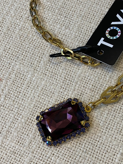 TOVA Mini Soleil Amethyst Necklace