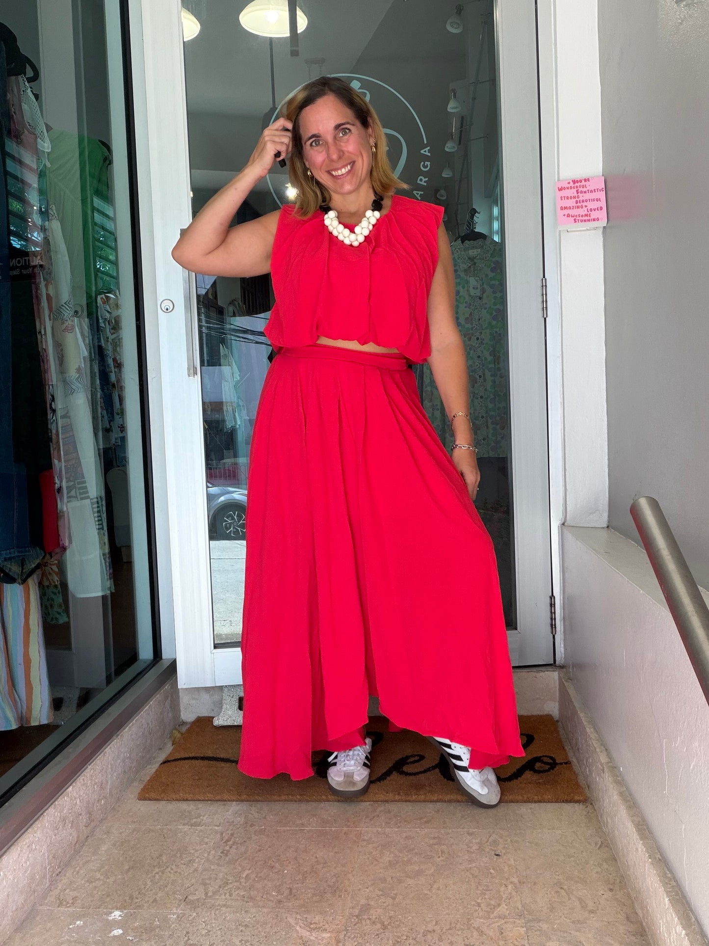 Merlot Skirt Set
