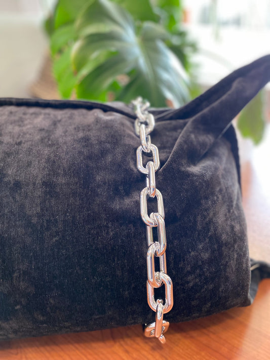 Silver Chain Belt