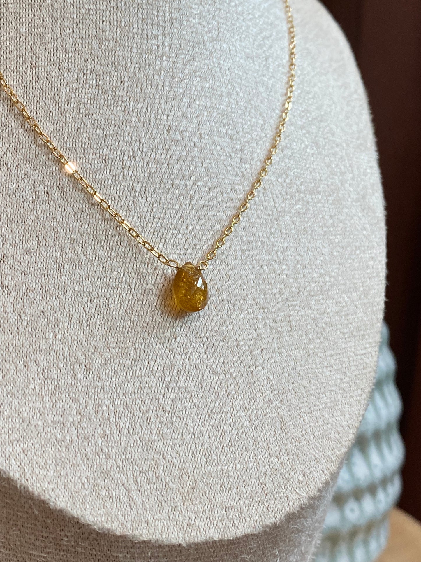 Indigo- Sofia Spressartite Necklace