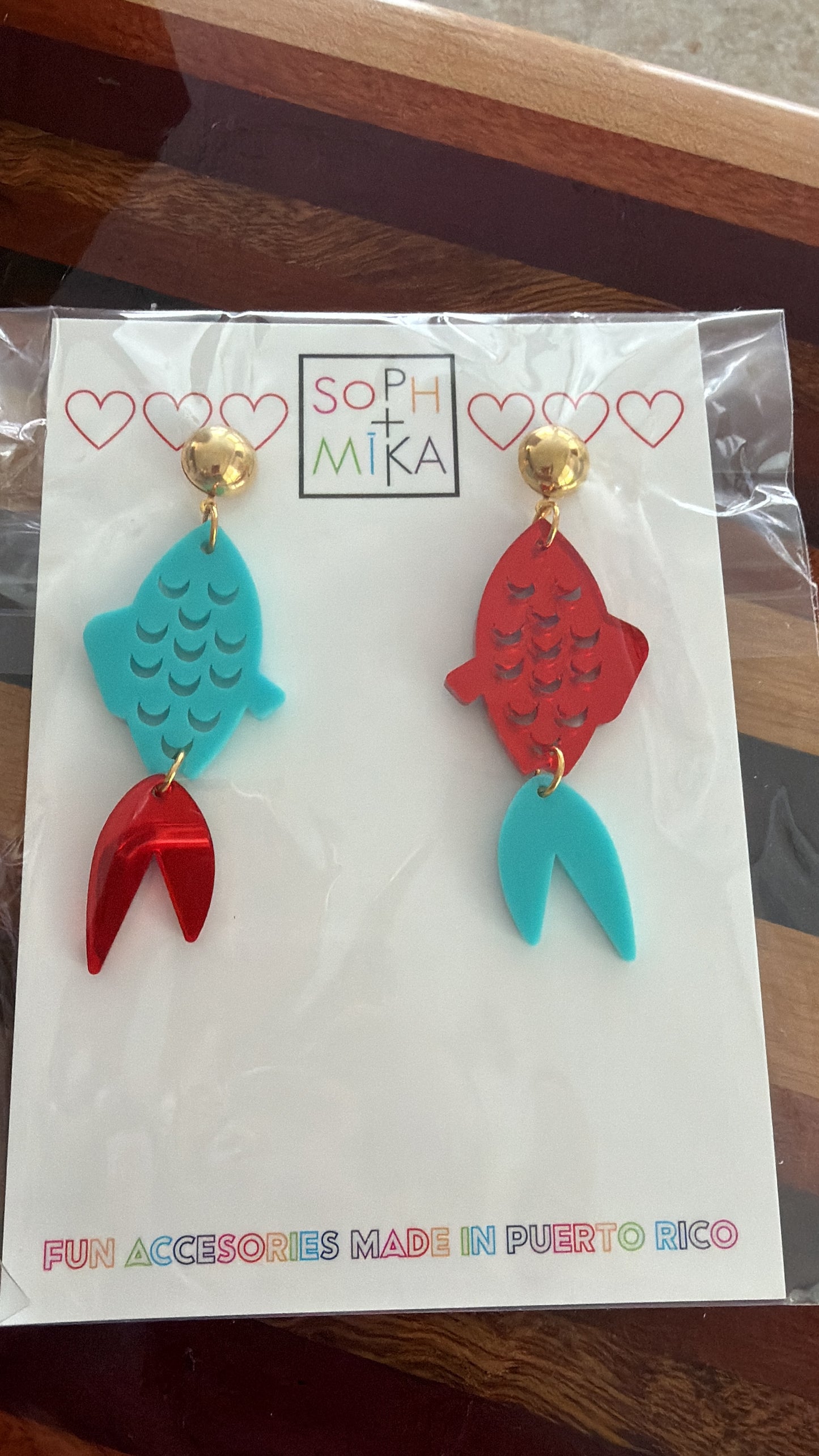 Fish earings