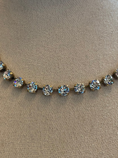 TOVA Sarina Necklace in Solids Clear