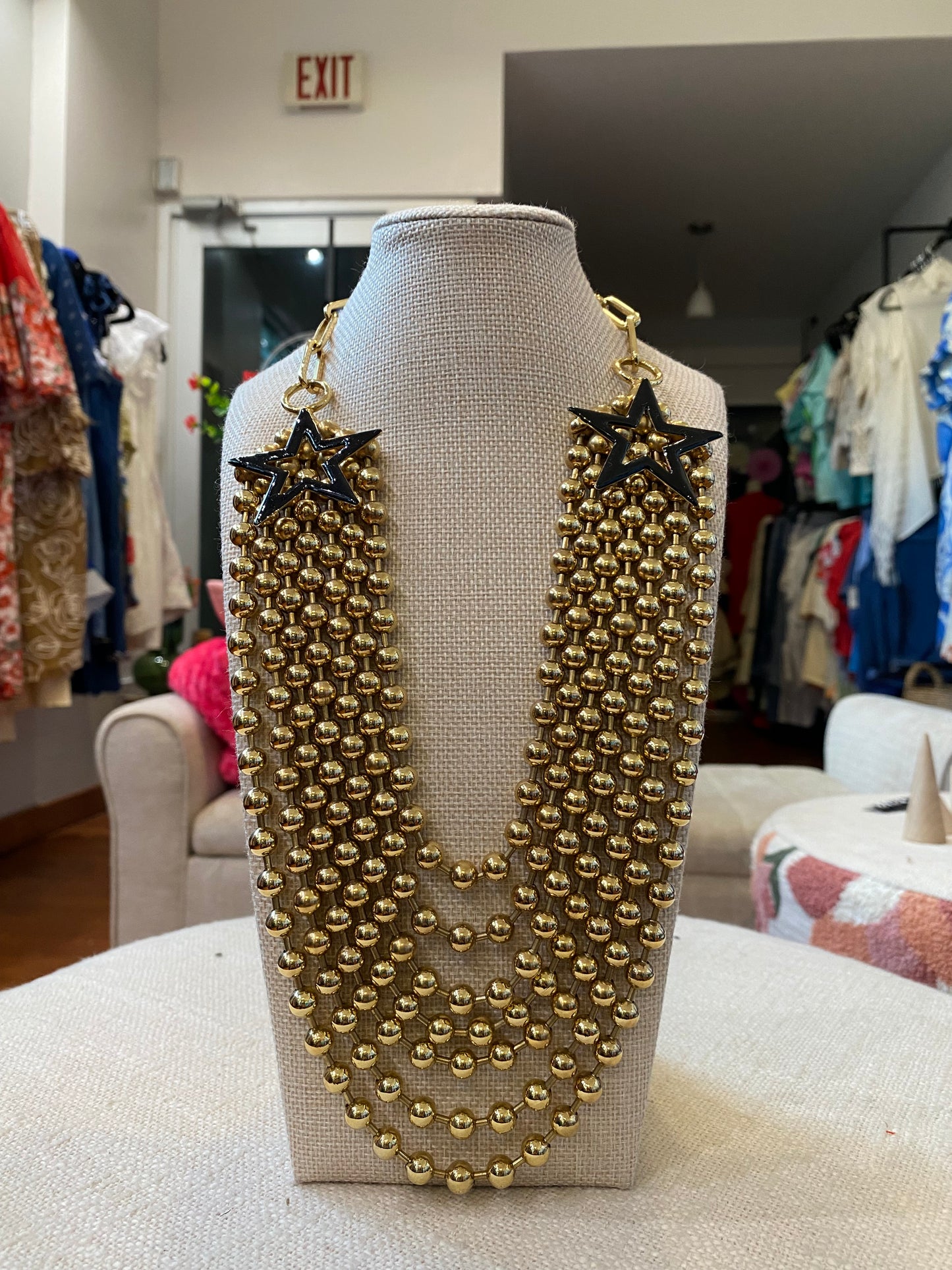 TOVA Moira Star Necklace