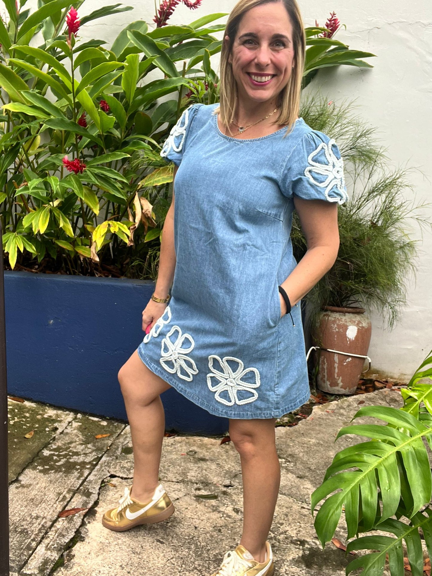 Gabriela Denim Dress