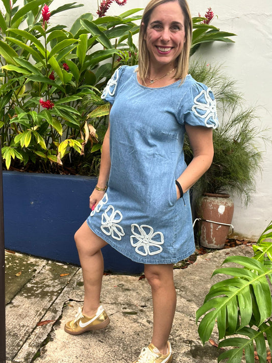 Gabriela Denim Dress