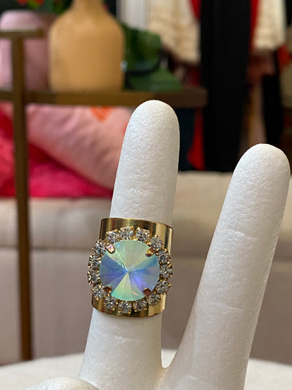 TOVA Jacci Ring Soft Mint Glacier Blue