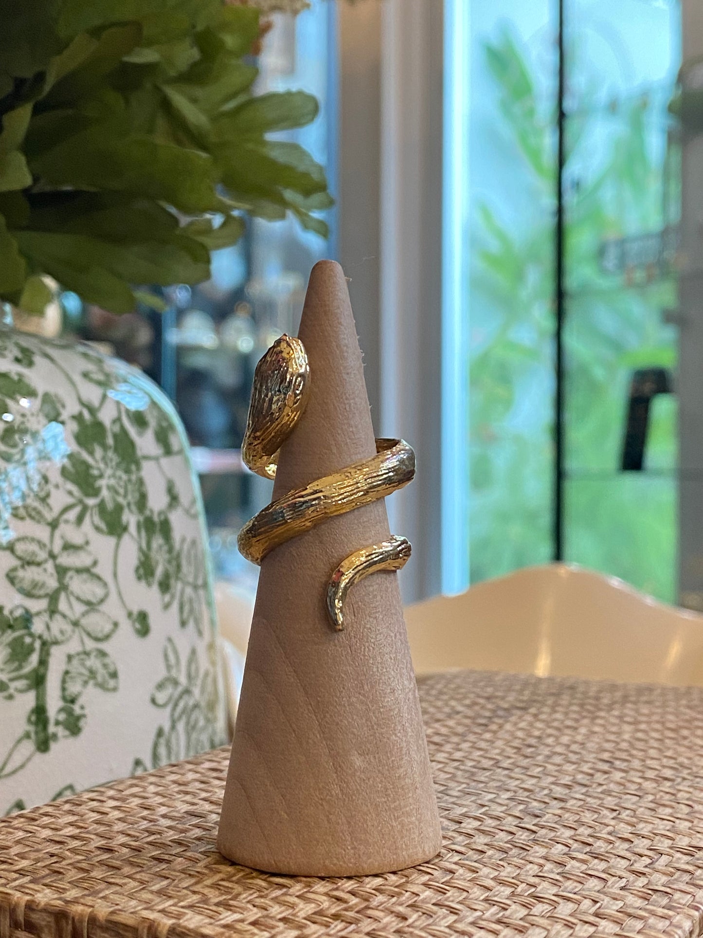 Indigo- Trama Snake Ring