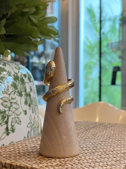 Indigo- Trama Snake Ring