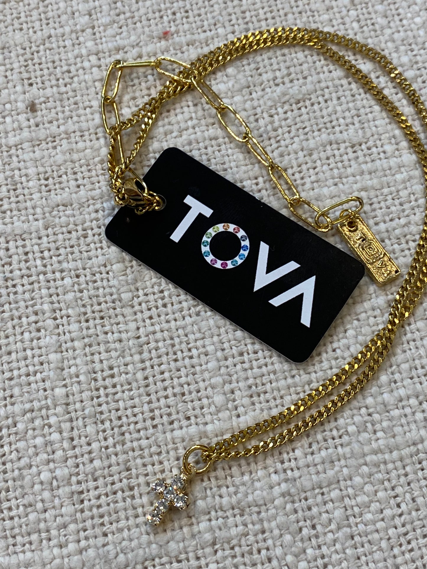 TOVA Single Cross in Clear