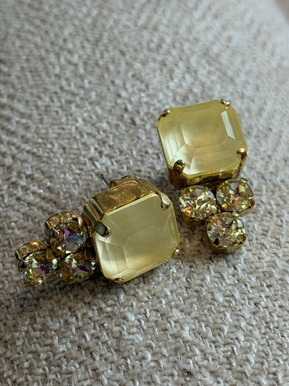 TOVA Lianne Earrings in Ultra Chiffon