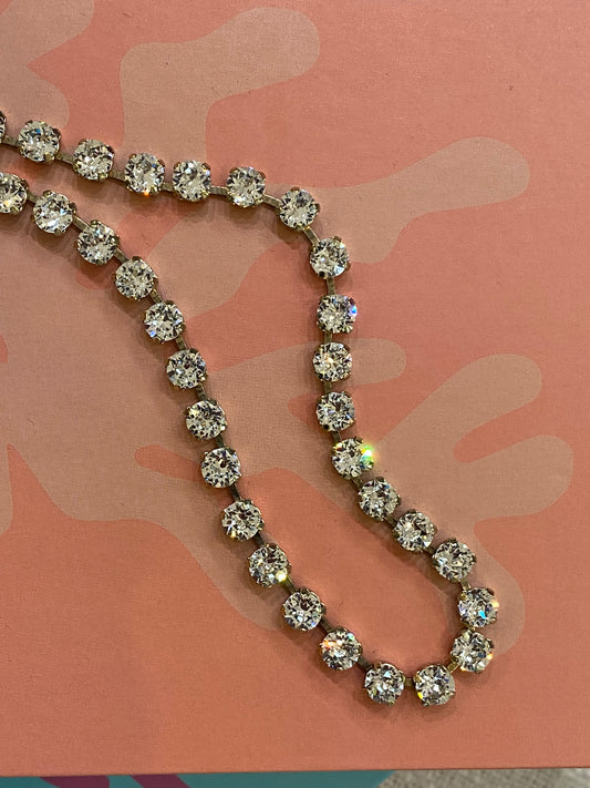 TOVA Sarina Necklace in Solids Clear