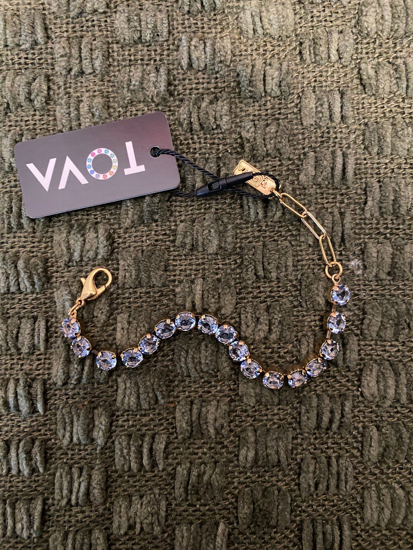TOVA Sarina Bracelet in Light Sapphire Unfoiled