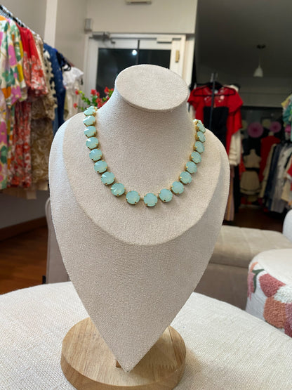 TOVA Sofia Necklace (Aqua Bohemica)