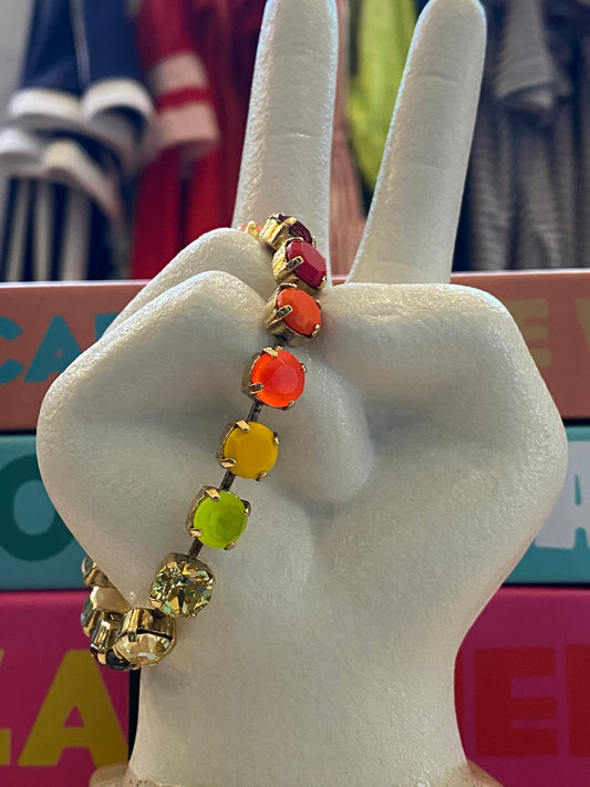 TOVA Izzy Bracelet in Bradele Electric Cowboy