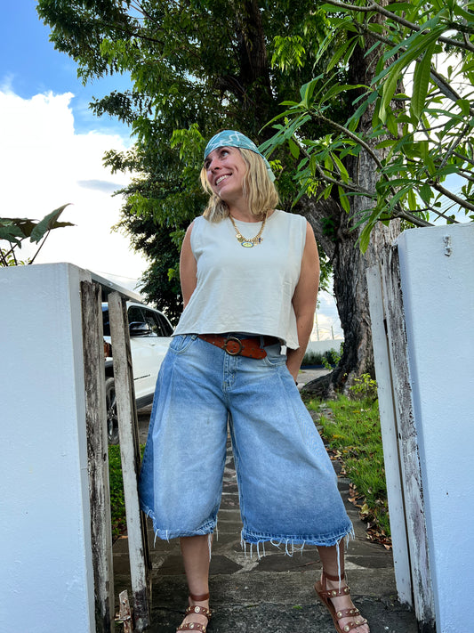 Andreina oatmeal basic top