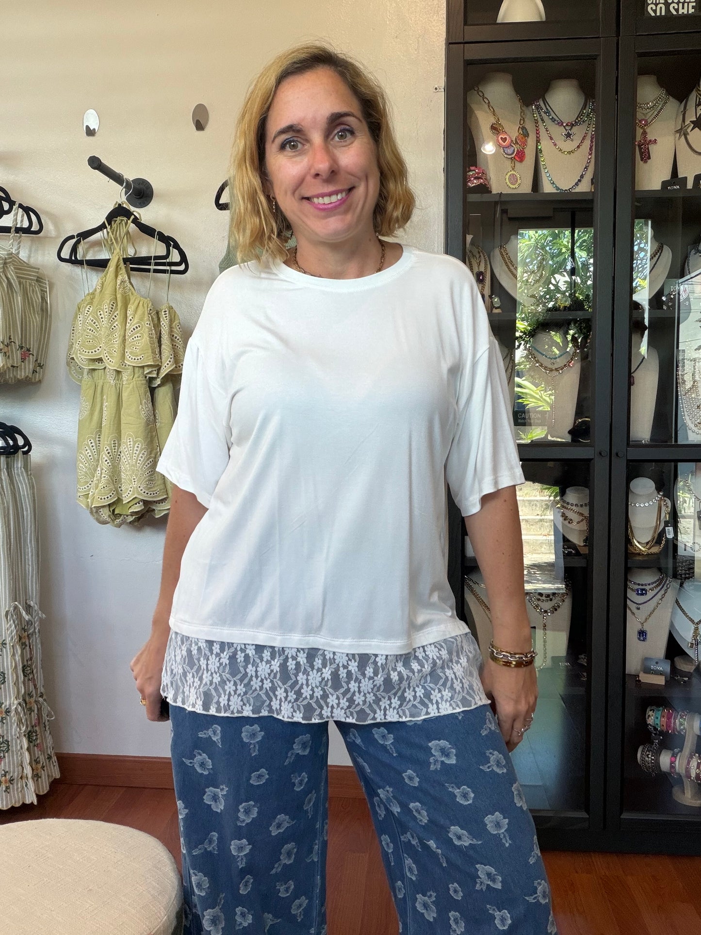 Aurielle Lace Top
