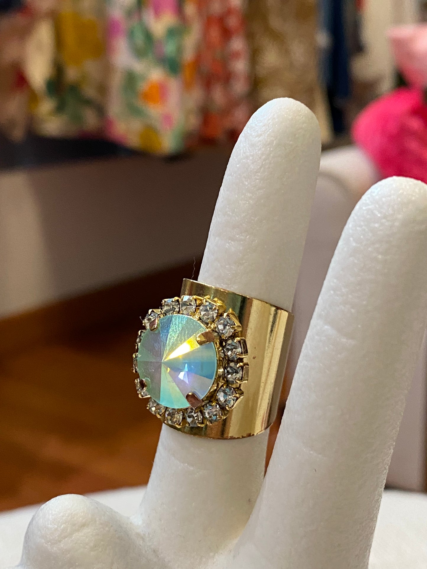 TOVA Jacci Ring Soft Mint Glacier Blue