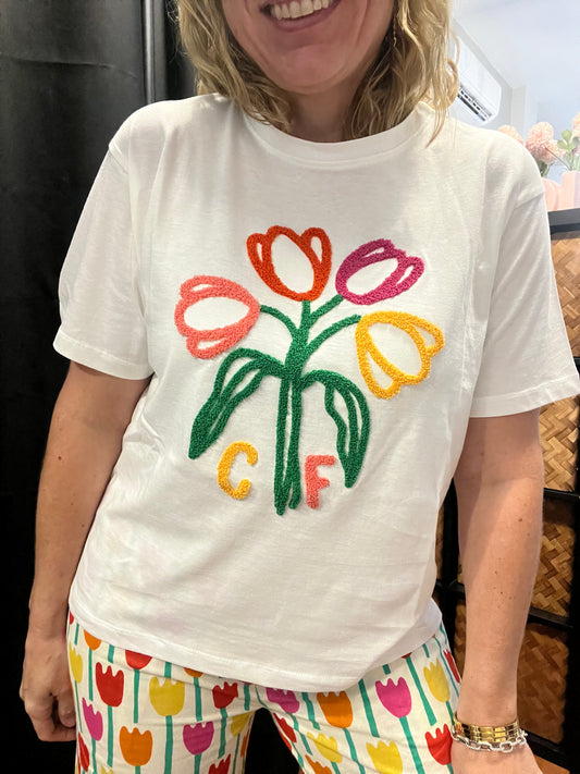 Flower power tshirt