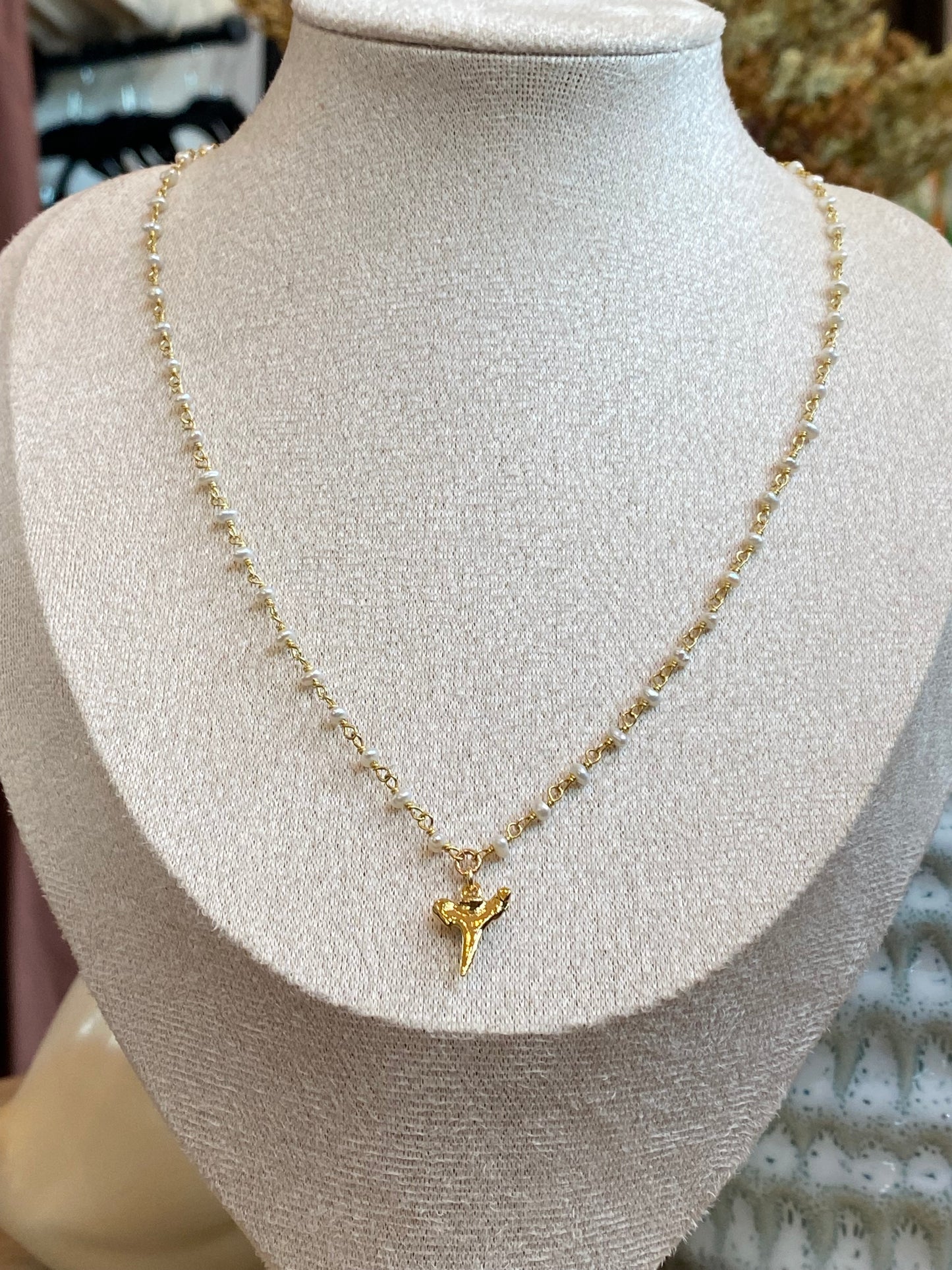 Indigo- Cordoba Pearl Necklace