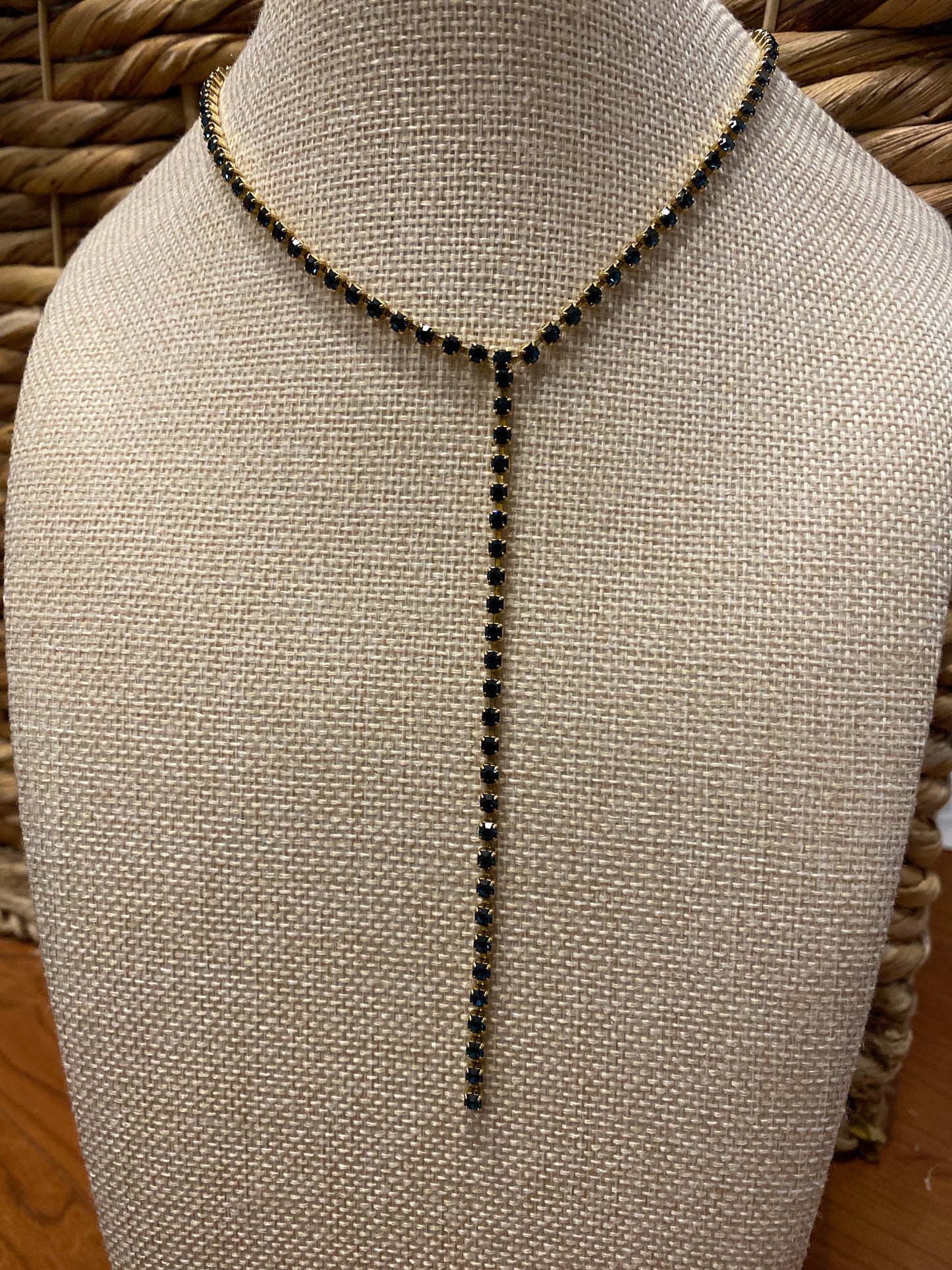 TOVA Kassandra Necklace Montana Blue