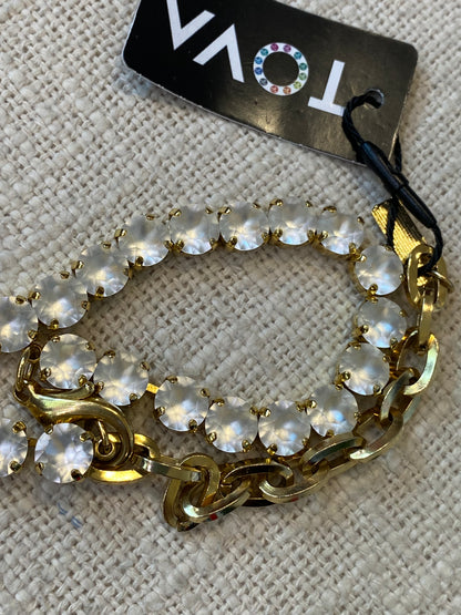 TOVA Oakland Necklace White Gold