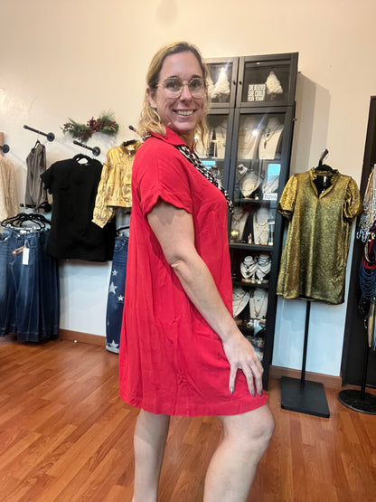 Red Cami Dress