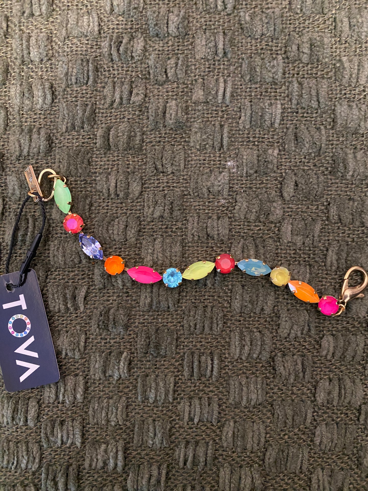 TOVA Gold Camren Candy Crush Bracelet