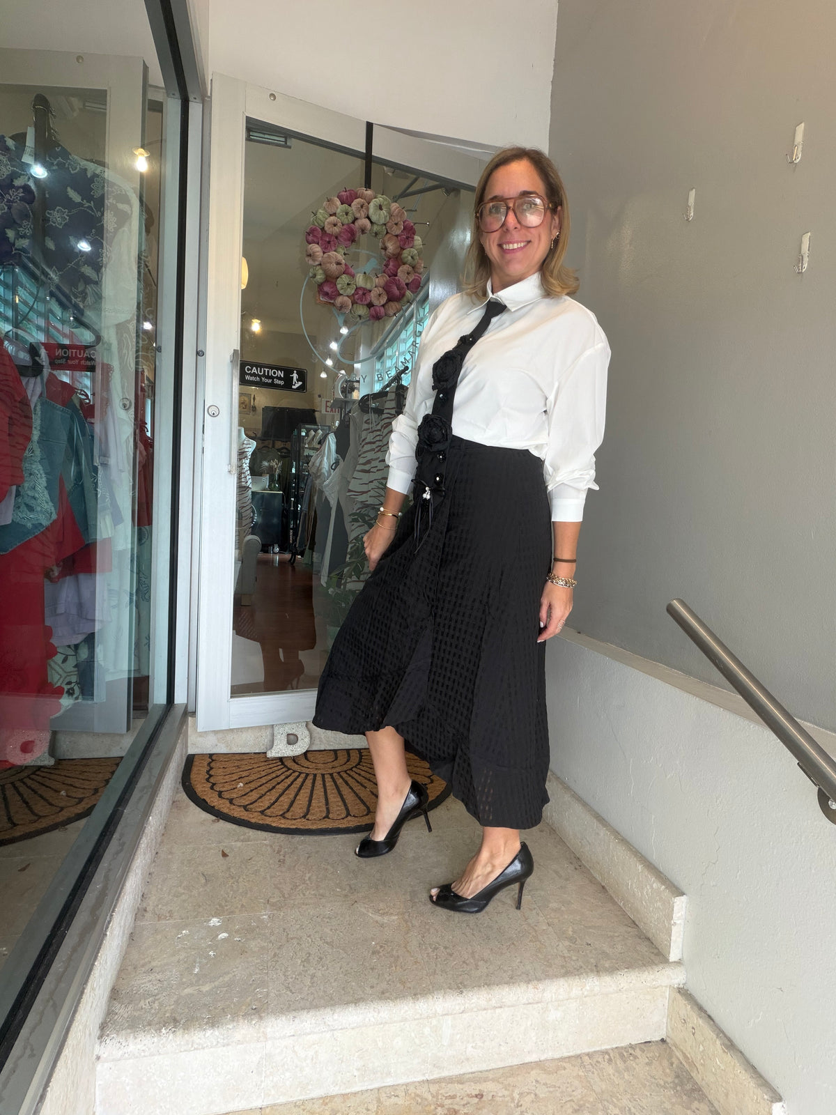 Emily Black Skirt