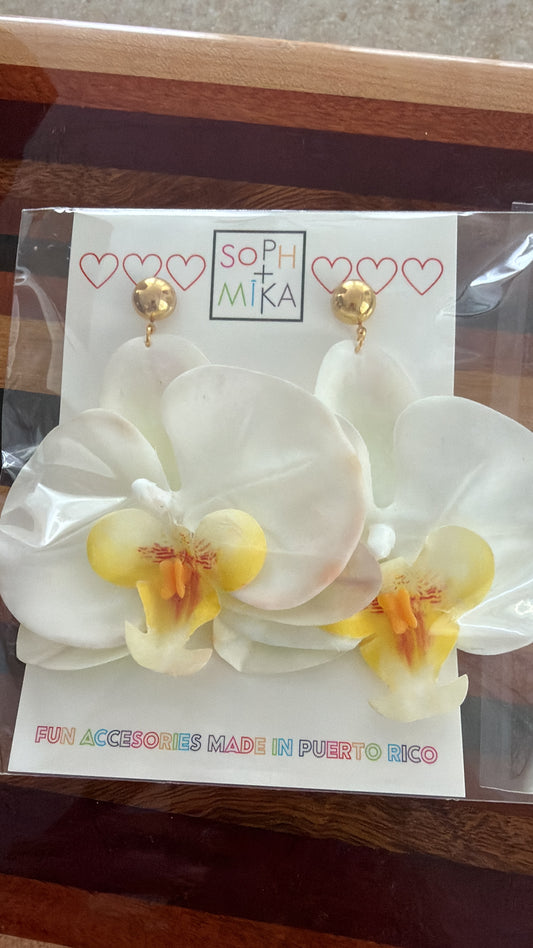 Flower power earings