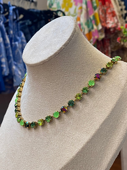 TOVA Oakland Necklace Mint Green