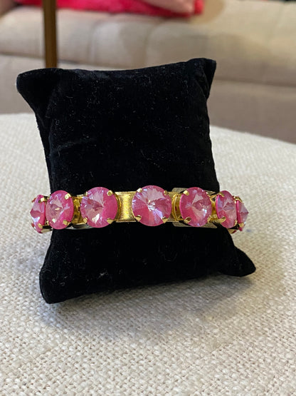 TOVA Nyon Bracelet Crystal Pink
