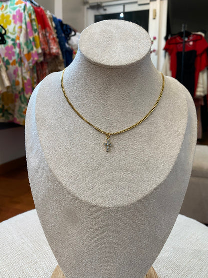 TOVA Single Cross in Clear