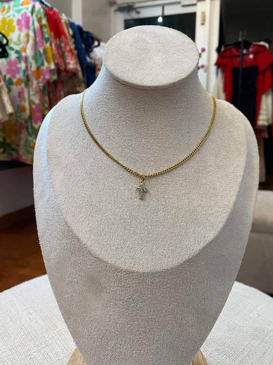 TOVA Single Cross in Clear