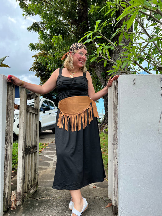 Doria black dress