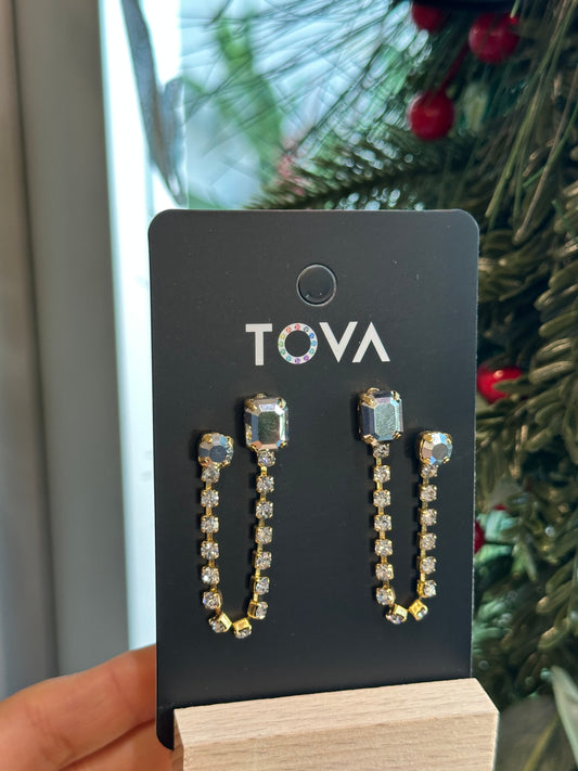 Tova Two Attachment Earrings