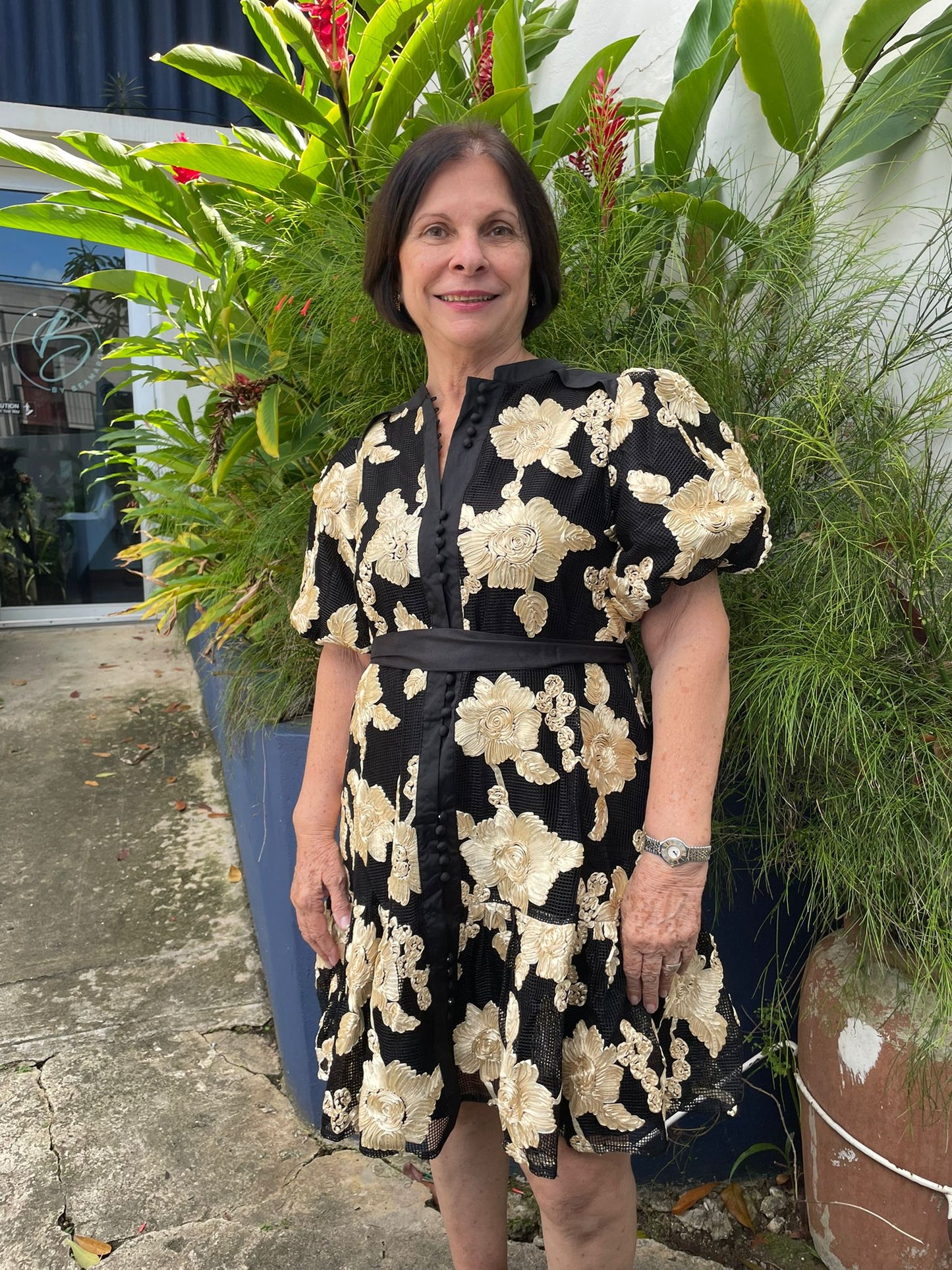 Gold Florencia Dress