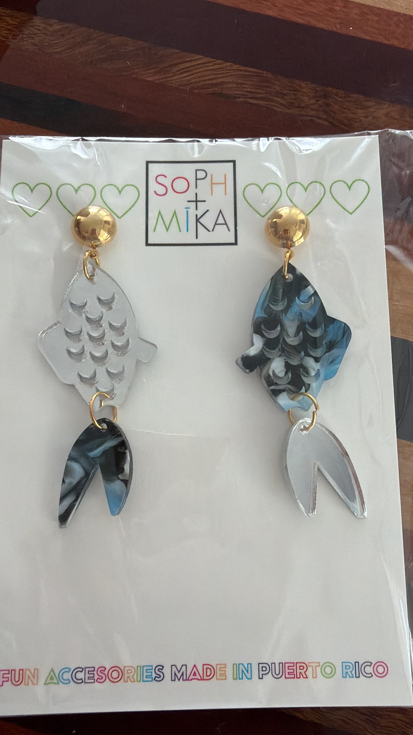 Fish earings